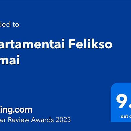 Apartamentai Felikso Namai Klaipėda Dış mekan fotoğraf